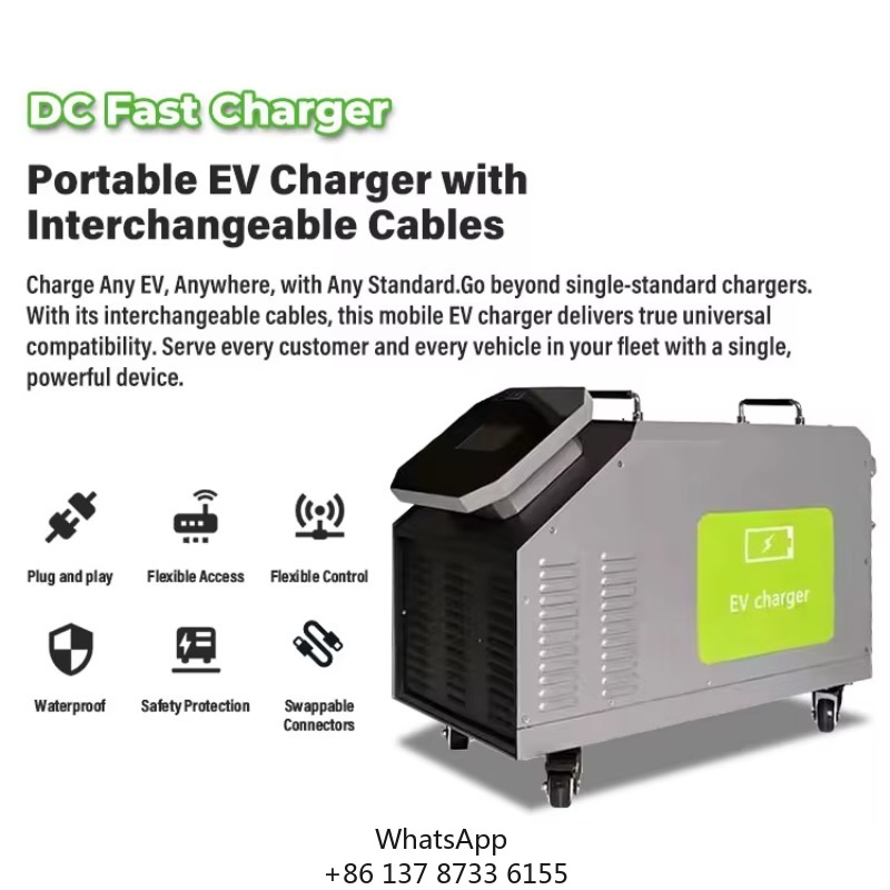 Pengisi Daya EV DC Portabel un - Portable Dc Fast Charger 20Kw Ccs2 ulasan dan harga