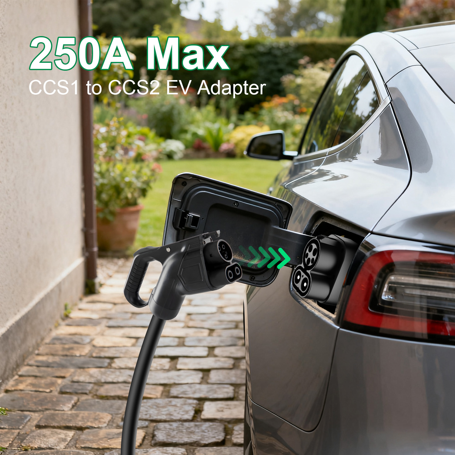 Adaptor CCS1 ke CCS2, DC ke DC - Ccs2 To Ccs1 Fast Charge Adapter 250Kw ulasan dan harga